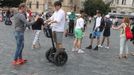 Segwaye instruktáž.