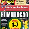 Fotbal - Titulní strany novin - Španělsko: Mundo deportivo