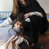 Carla Bruniová Sarkozyová v akci