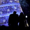 Vánoce osvětlení výzdoba Washington Donald Trump Melanie Trumpová