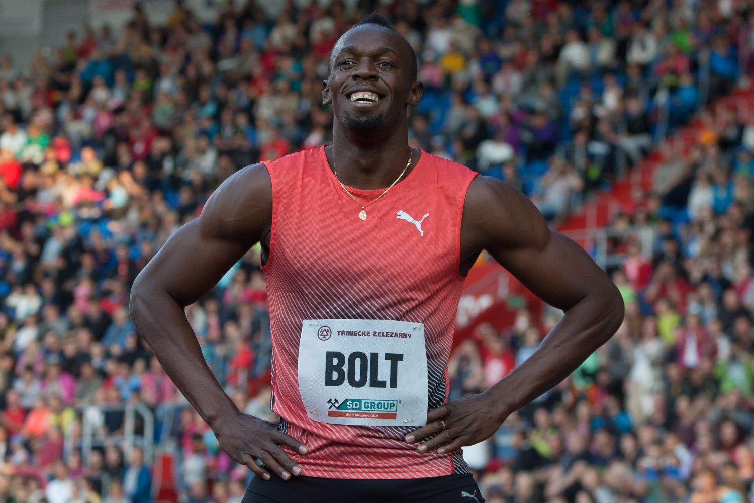Zlatá tretra 2016: Usain Bolt