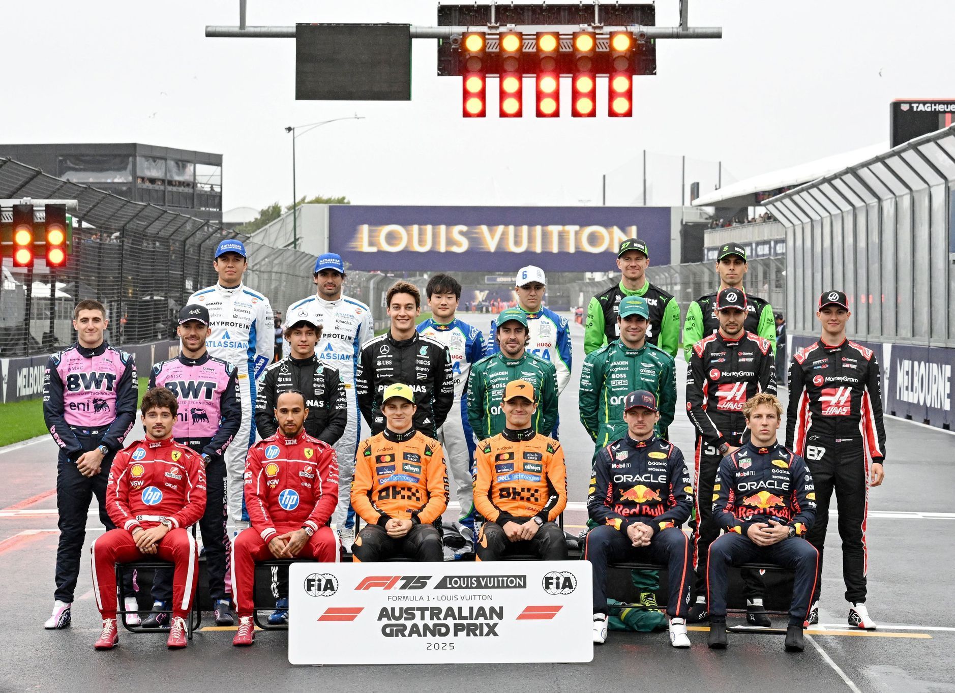 VC Austrálie F1 2025: piloti před sezonou