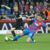 Lukáš Kalvach a Petr Ševčík v utkání 14. kola F:L Plzeň - Slavia