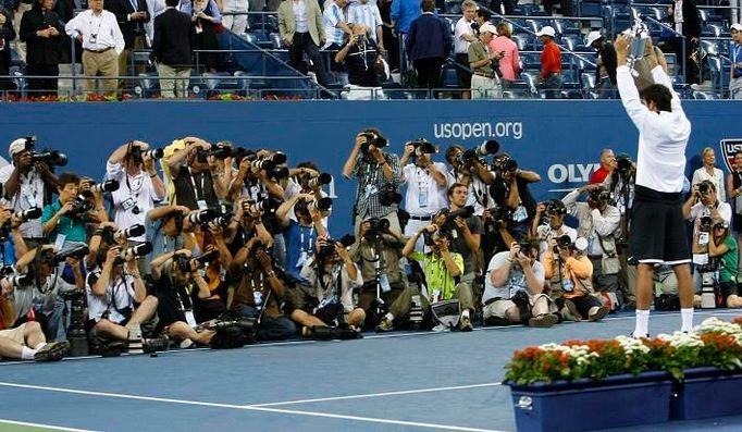 Juan Martin del Potro s trofejí