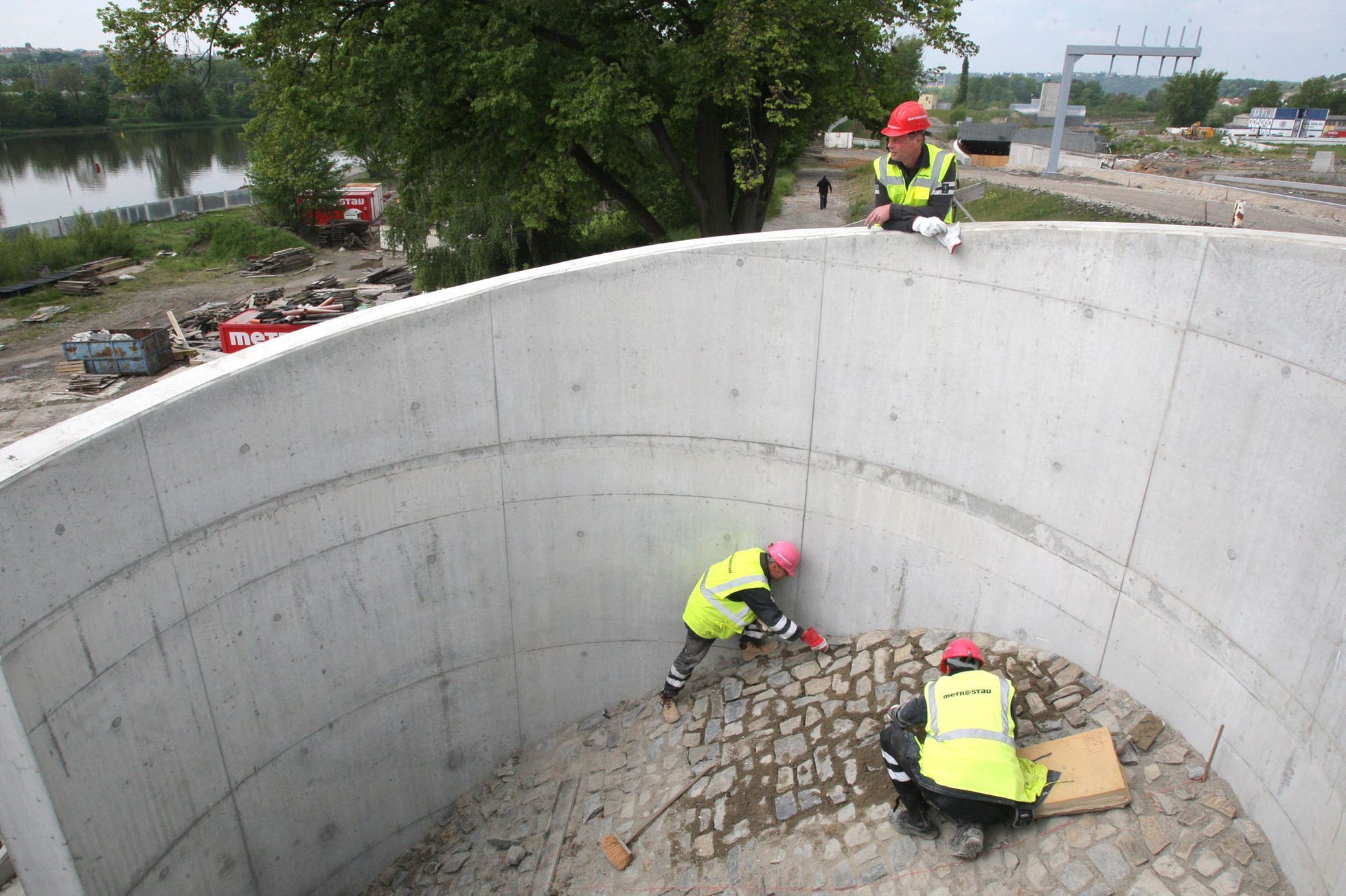 Tunel Blanka v květnu 2014