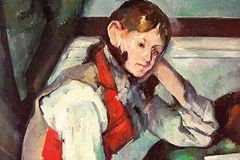 Cézannův Chlapec v červené vestě je na světě. V Srbsku