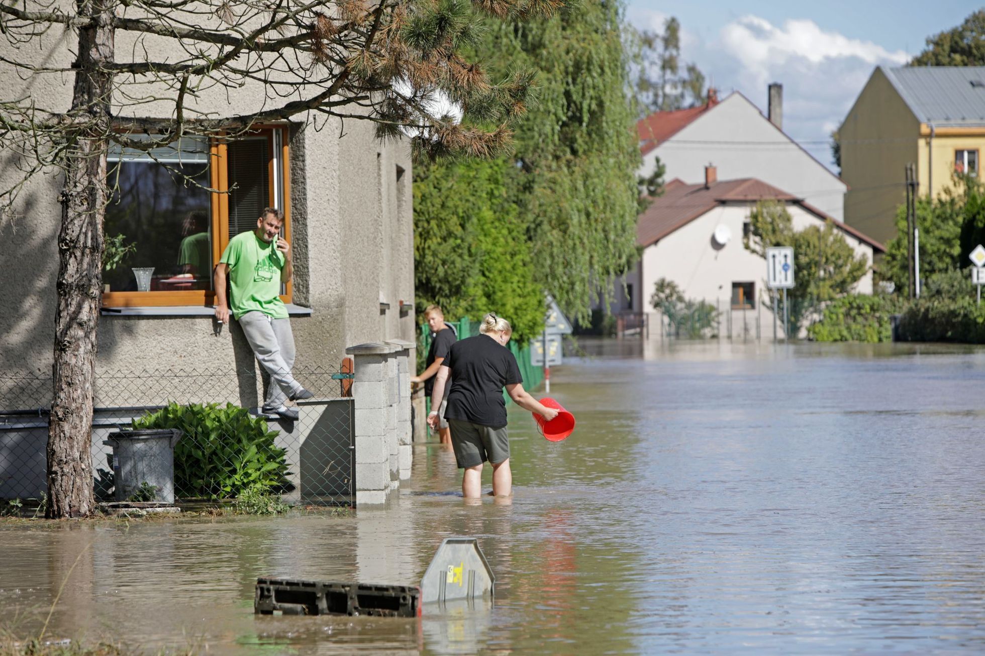 Povodně 2024, Bohumín, Ostravsko