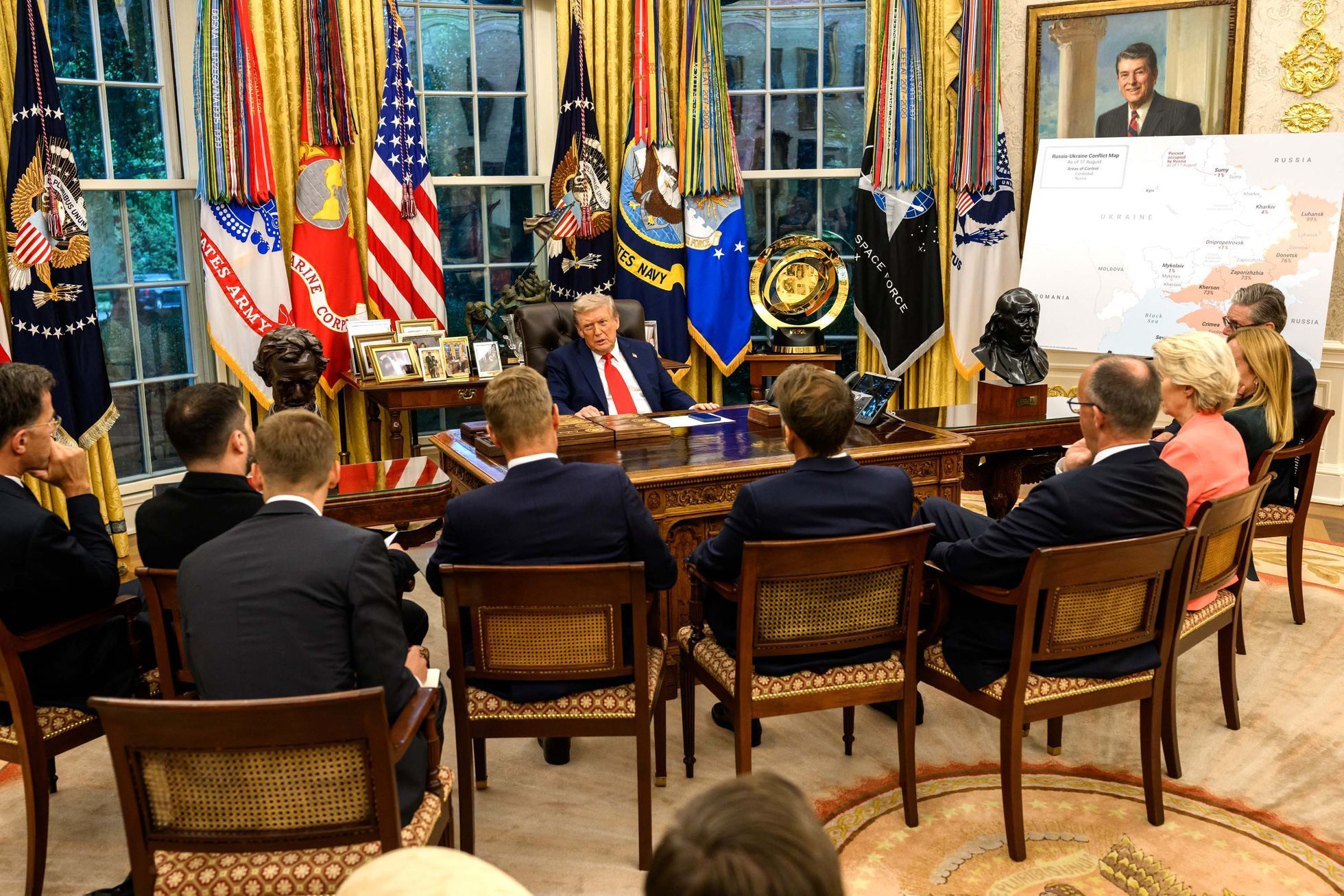 Trump, Zelenskyj, Bílý dům, summit, USA, Ukrajina, NATO