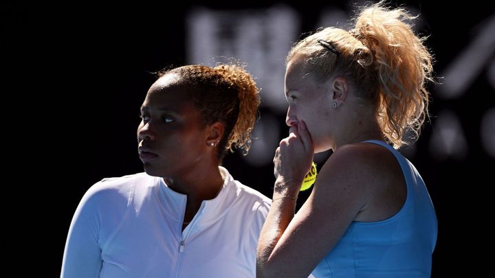 Siniaková v Paříží dohrála i v deblu. Obrat zápasu ani obhajoba triumfu se nekonají; Zdroj foto: Reuters
