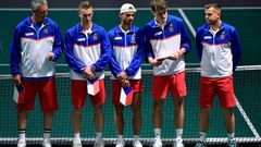 Španělsko - Česko, Davis Cup 2023 (Navrátil, Lehečka, Macháč, Menšík, Pavlásek)