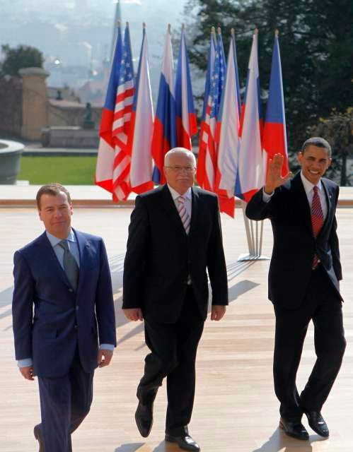 Barack Obama opět v Praze
