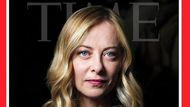 Srpen 2025 - nová obálka časopisu TIME s Giorgiou Meloniovou, která se téměř tři roky po nástupu do funkce stala jednou z nejzajímavějších osobností Evropy.