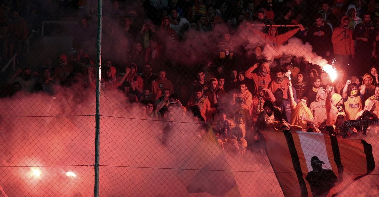 Liga mistrů: Apoel - Real (fanoušci)