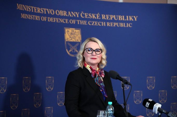 Ministryně obrany Jana Černochová.