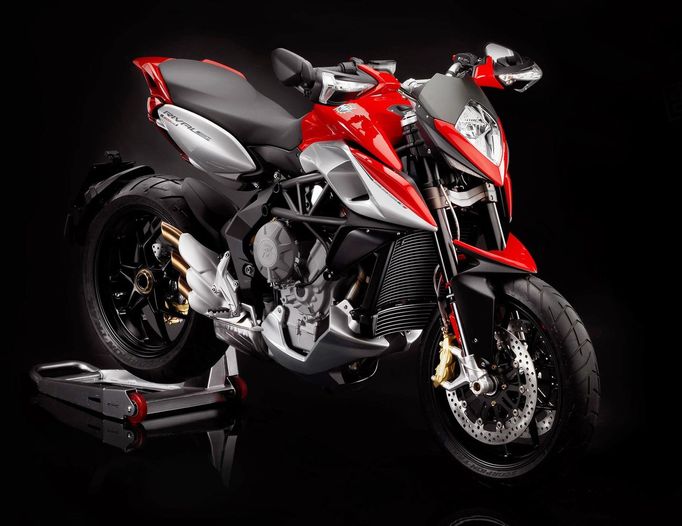 Výrobky značky MV Agusta mají vždy výrazný design.