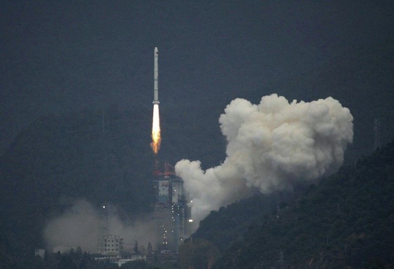 Start čínské družice