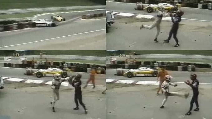 F1, VC Německa 1992: Nelson Piquet a Eliseo Salazar
