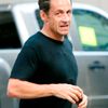 Nicolas Sarkozy při běhání