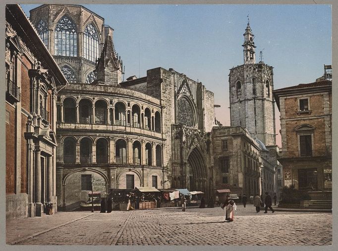 Dávný fotoprůvodce: Španělsko. Fotochromové tisky z let 1890 - 1905