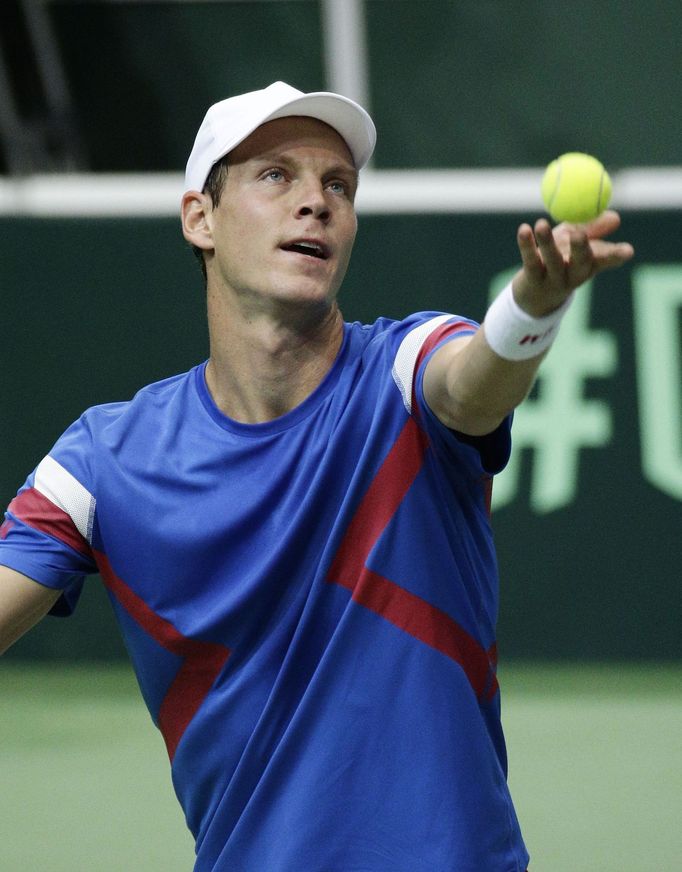 DC, Česko - Nizozemsko: Tomáš Berdych