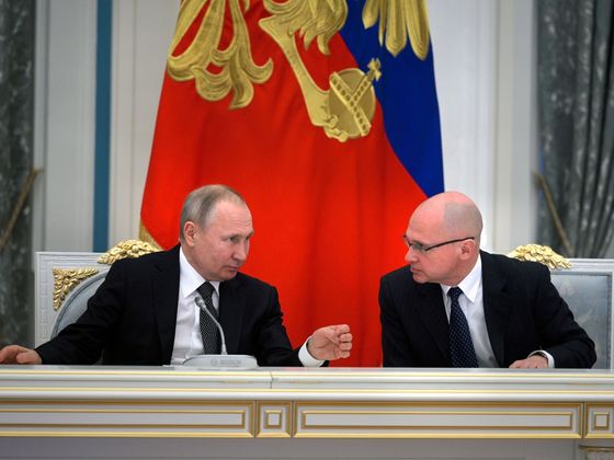 Ruský prezident Vladimir Putin se Sergejem Kirijenkem.