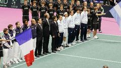 Davis Cup: Francie - Argentina