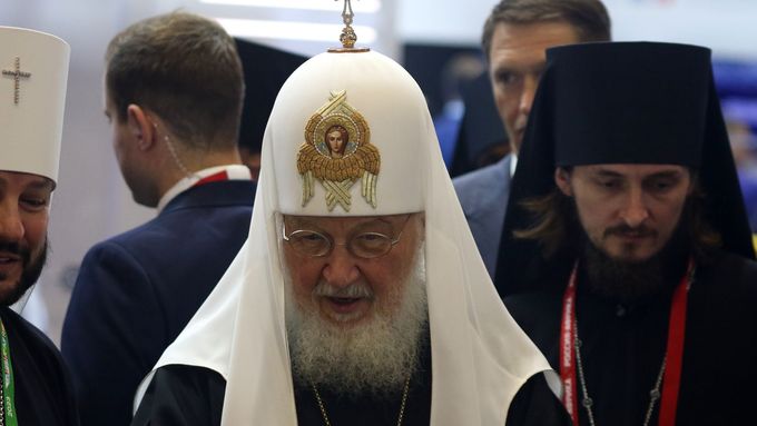 Patriarcha Kirill si spletl Putinovo otcovské jméno a nazval ho jménem ruského krutovládce