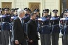 Pavel na Hradě přijal ukrajinského prezidenta Zelenského a jeho manželku Olenu
