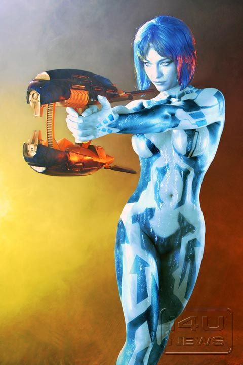Francesca jako Cortana