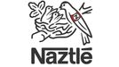 Pozměněné logo koncernu Nestlé od aktivistů volajících po bojkotu firmy.