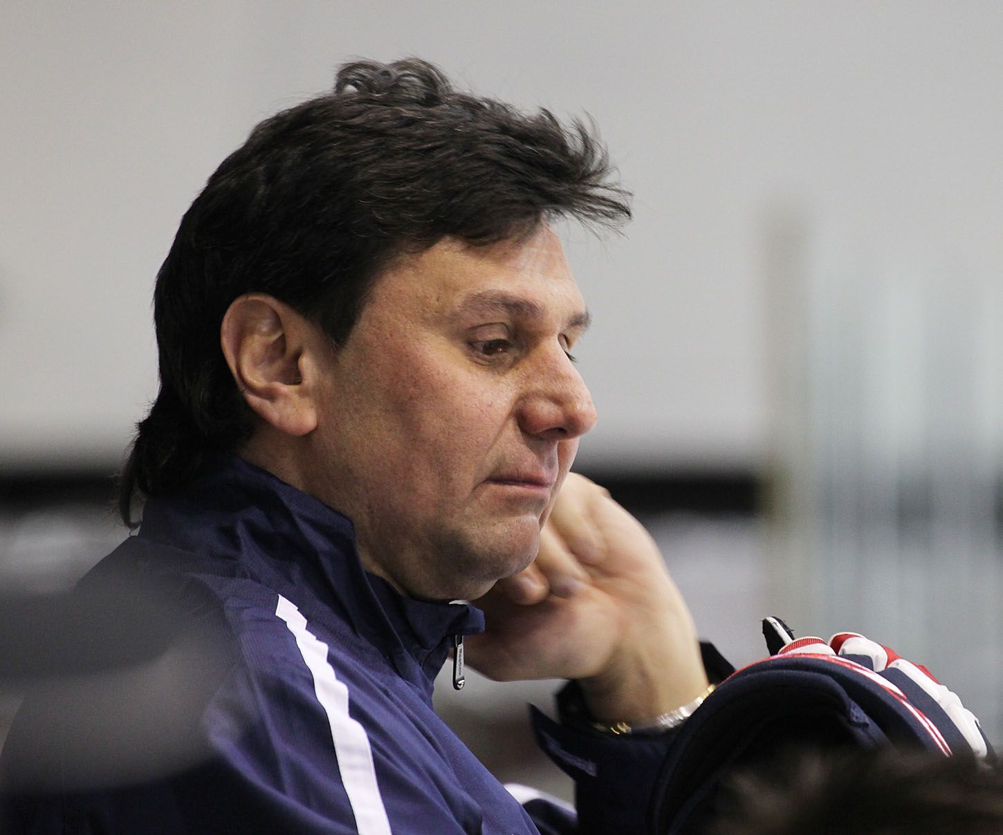 Sraz hokejové reprezentace před MS 2014 (Vladimír Růžička)