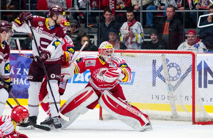 TELH, Třinec-Sparta: Peter Hamerlík - Petr Kumstát