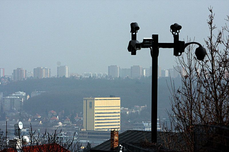 Greenpace u Romana před domem