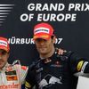 Velká cena Německa na Nürburgringu - Alonso a Webber