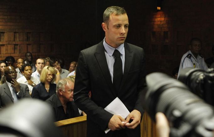 Oscar Pistorius před soudem