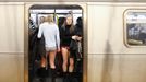 No Pants Subway Ride