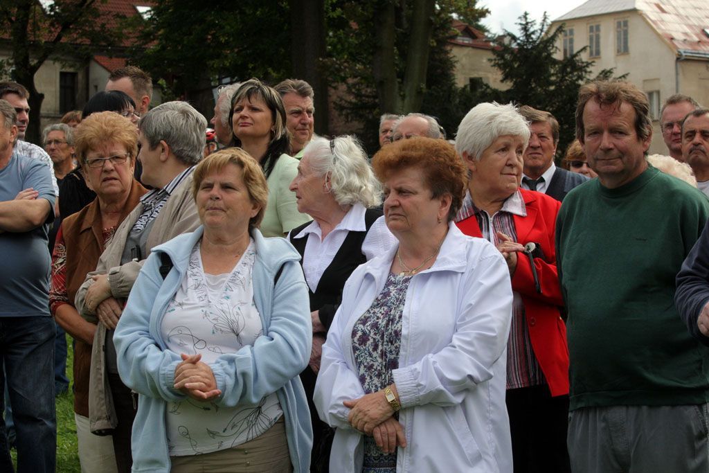 Starostové šluknovska demonstrují proti vládě