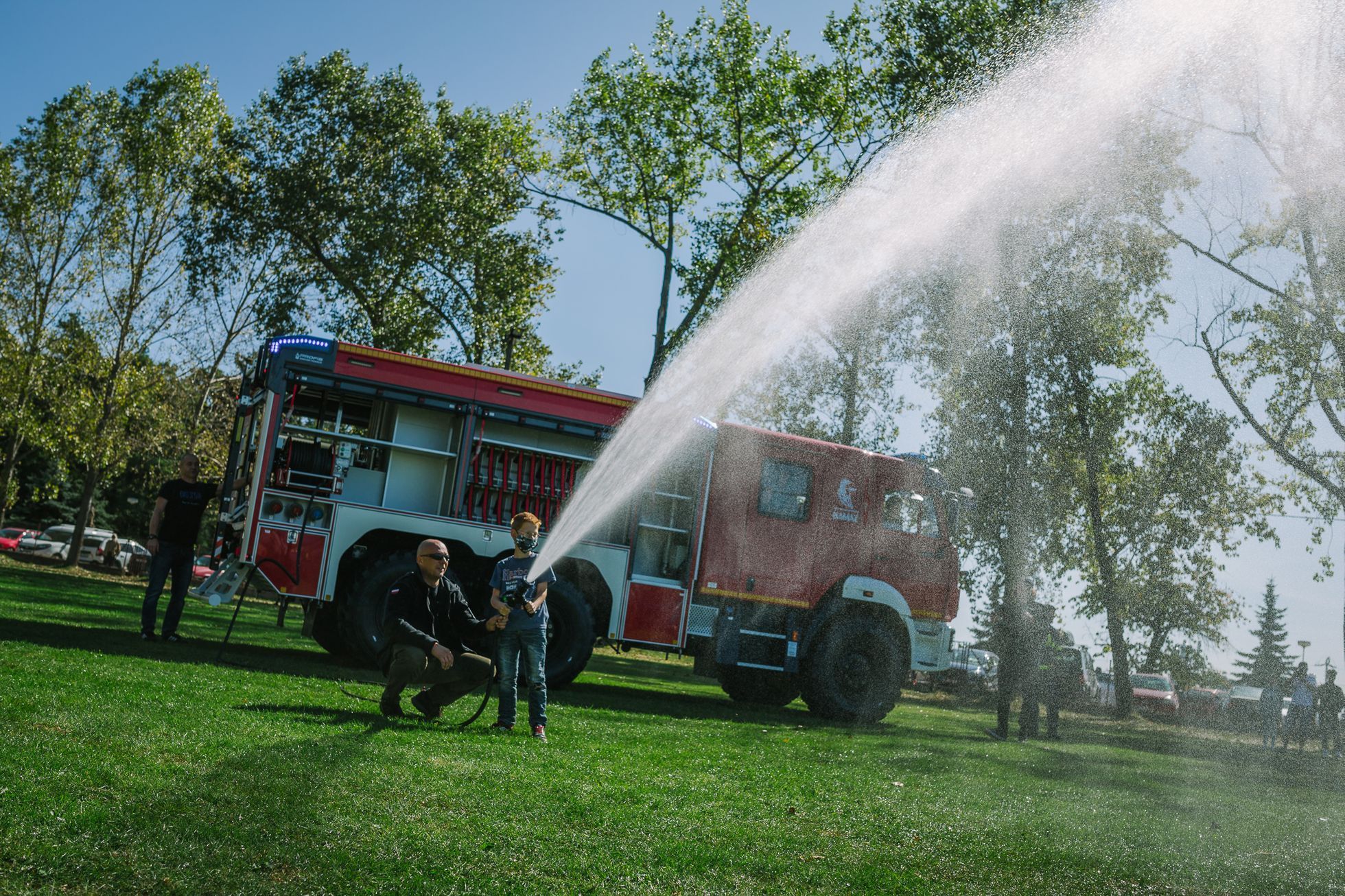 Den ruské hasičské techniky září 2020