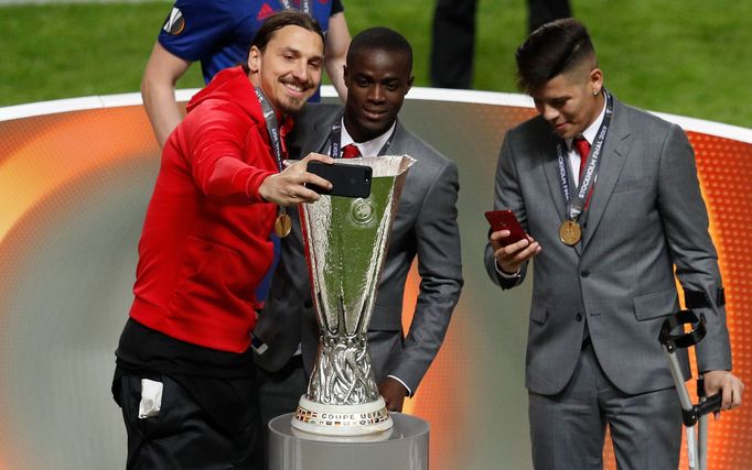 Zlatan Ibrahimovič, Eric Bailly a Marcus Rojo