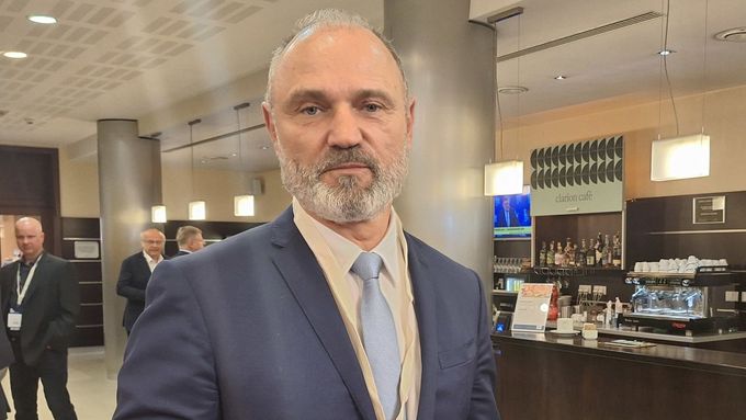 Ivan Langer na kongresu ODS v Ostravě (13. dubna 2024)