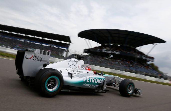 Michael Schumacher na Nordschleife, formule 1 Mercedes