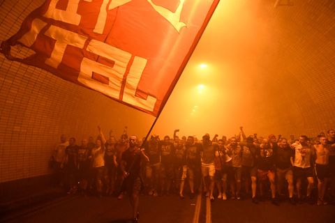 Fanoušci Crvené Zvezdy Bělehrad