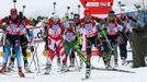 Biatlon, SP  Hochfilzen: start