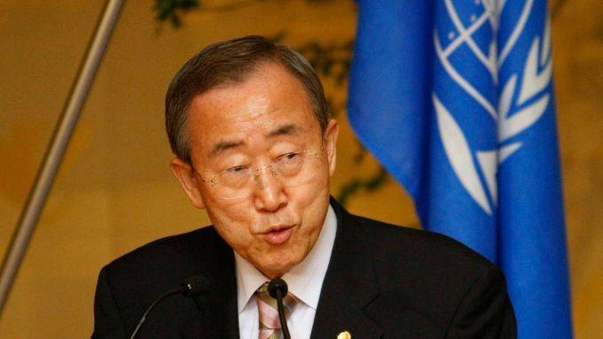 Pan Ki-mun, generální tajmeník OSN