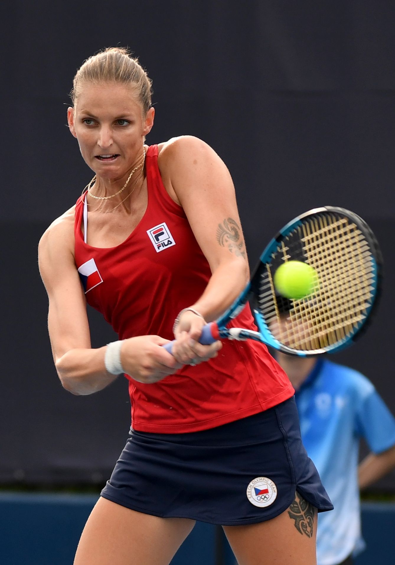 Karolína Plíšková v 2. kole na OH 2020