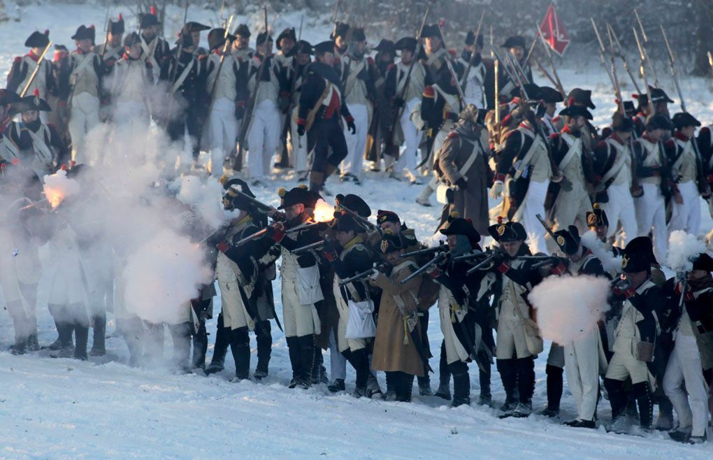 Znovu se psal rok 1805. A Napoleon znovu zvítězil u Slavkova