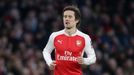 Tomáš Rosický v zápase FA Cupu proti Burnley