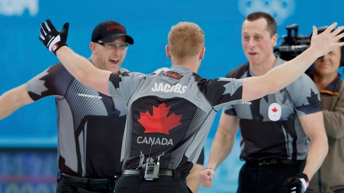 Kanaďané znovu opanovali olympijský curling