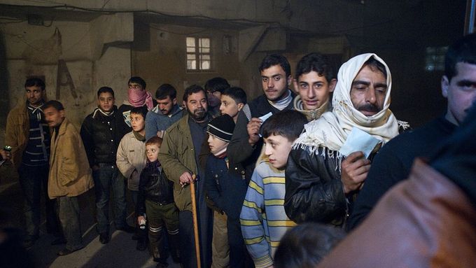 Pomoc v Sýrii v podání organizace Člověk v tísni - ilustrační snímek.