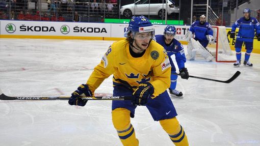 Švédsko vs. Itálie na MS v hokeji 2014 (Järnkrok)
